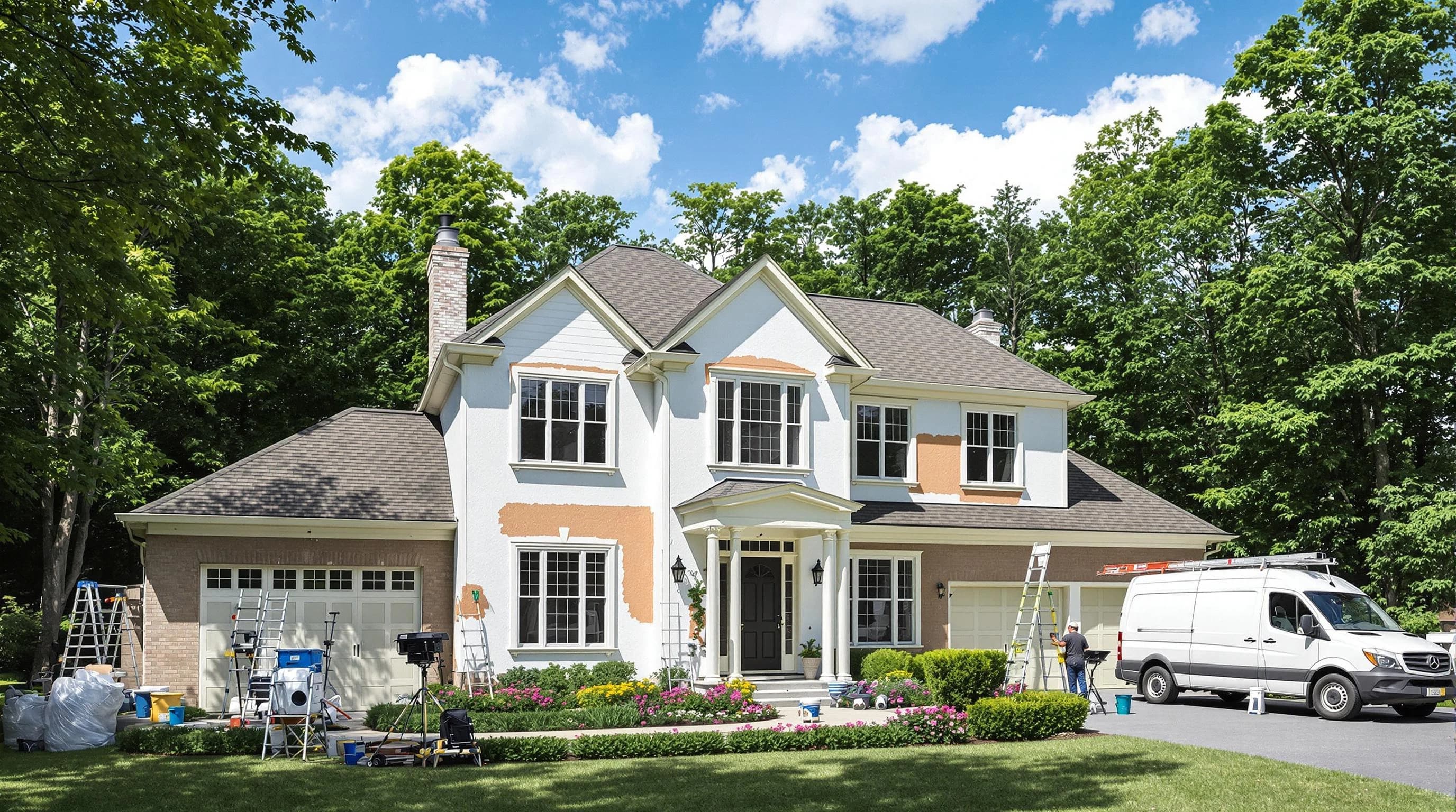 Maricopa House Painters painting equipment